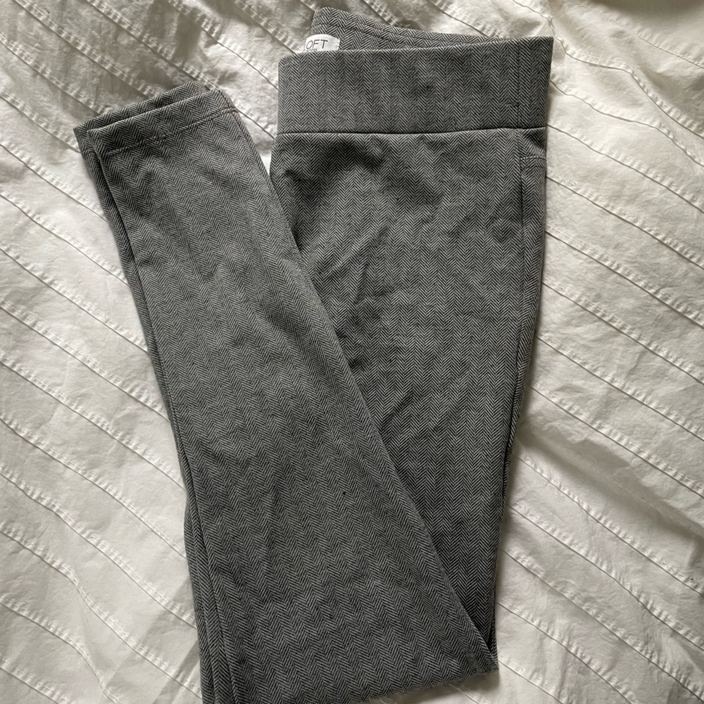 The LOFT Herringbone Leggings Small Petite